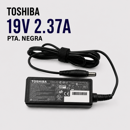 Cargador para Laptop Toshiba 19V 2.37A – Punta Negra