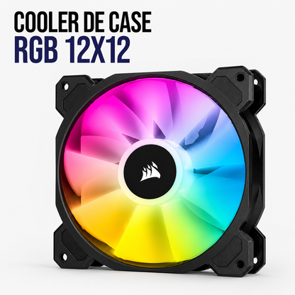 Cooler para Case RGB 12x12 cm