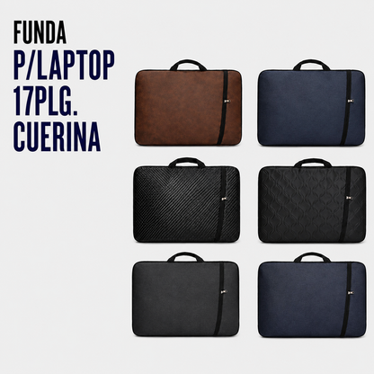 FUNDA P/LAPTOP 17PLG. CUERINA