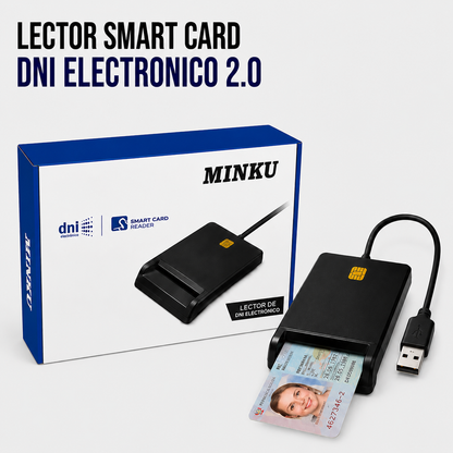 LECTOR SMART CARD DNI ELECTRONICO 2.0