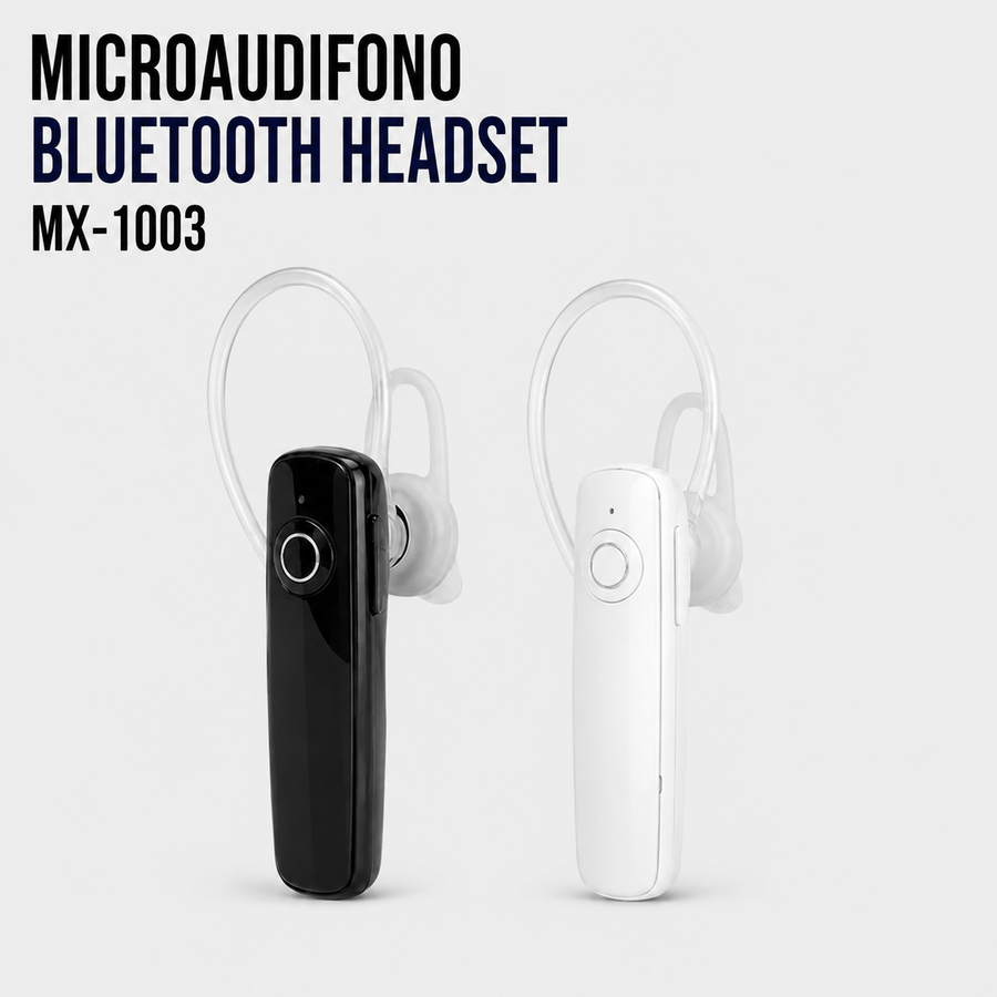 Microaudífono Bluetooth Headset MX-1003