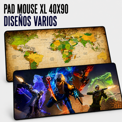 Pad Mouse XL 40 × 90 cm – Diseños Variados