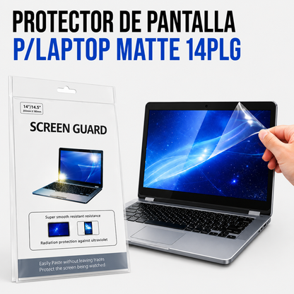 PROTECTOR DE PANTALLA MATTE PARA LAPTOP 14 Pulgadas