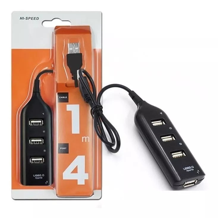 Hub USB 4 puertos 2.0